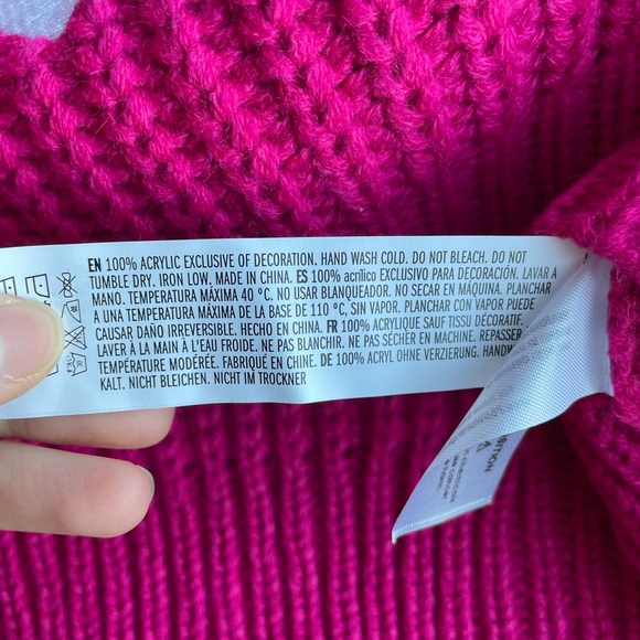 NWT English Factory Heart Sweater 💕 - Picture 5 of 6